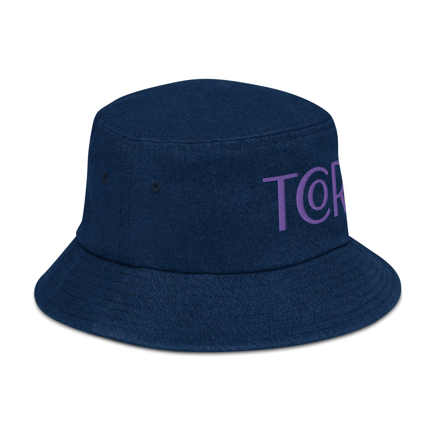 TCOR Purple Rain Denim Bucket Hat