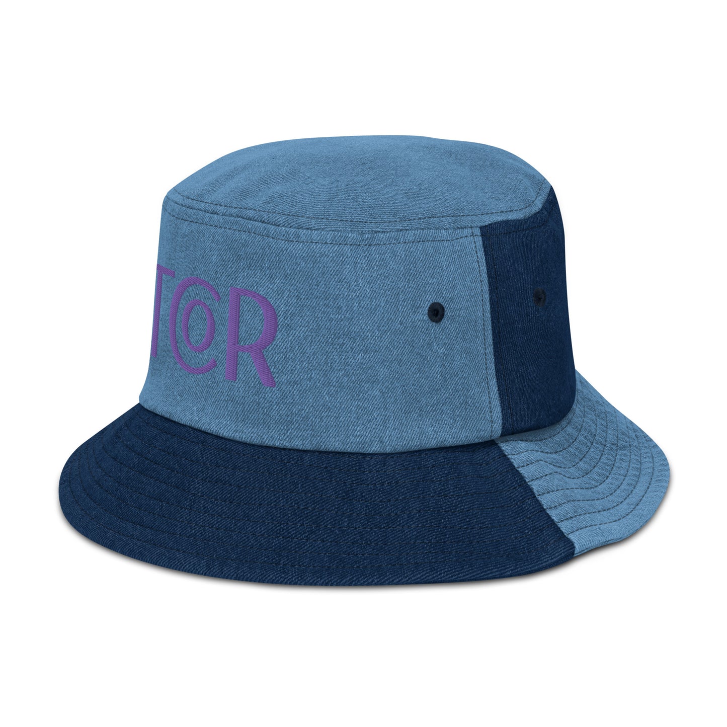 TCOR Purple Rain Denim Bucket Hat