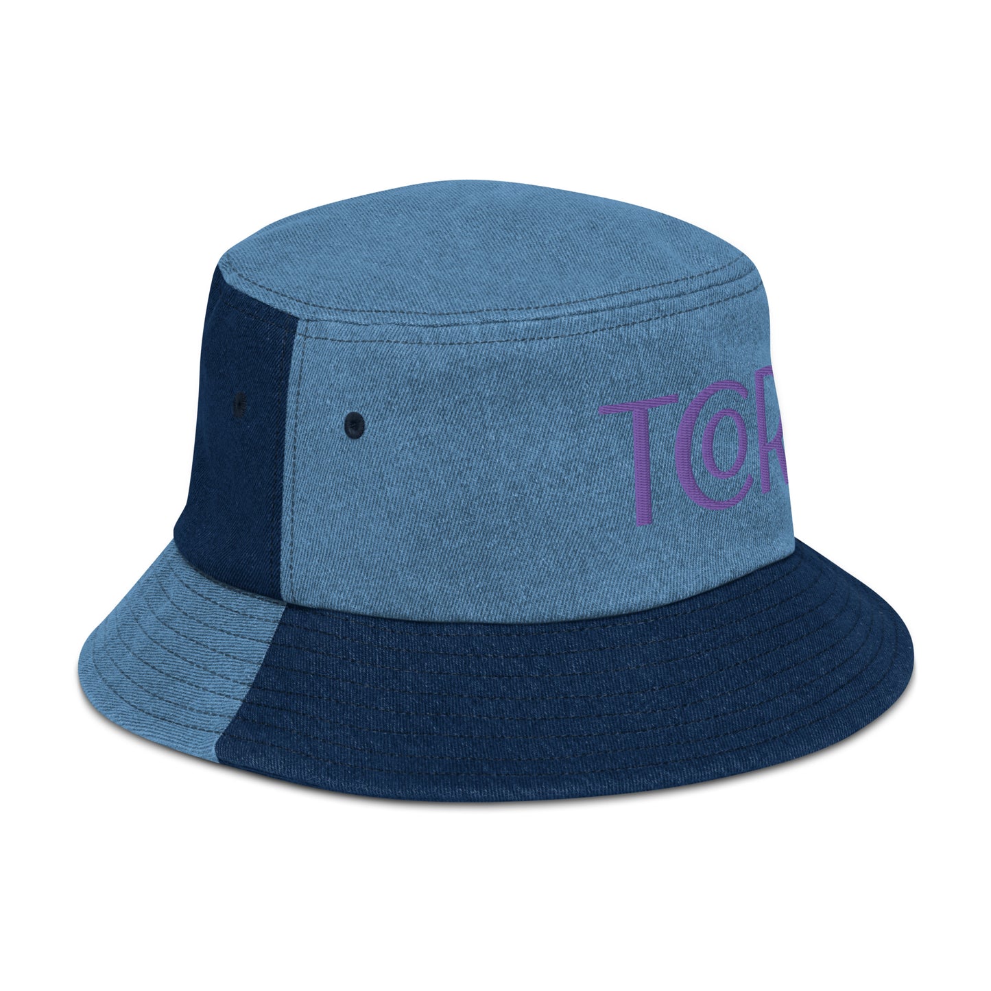 TCOR Purple Rain Denim Bucket Hat