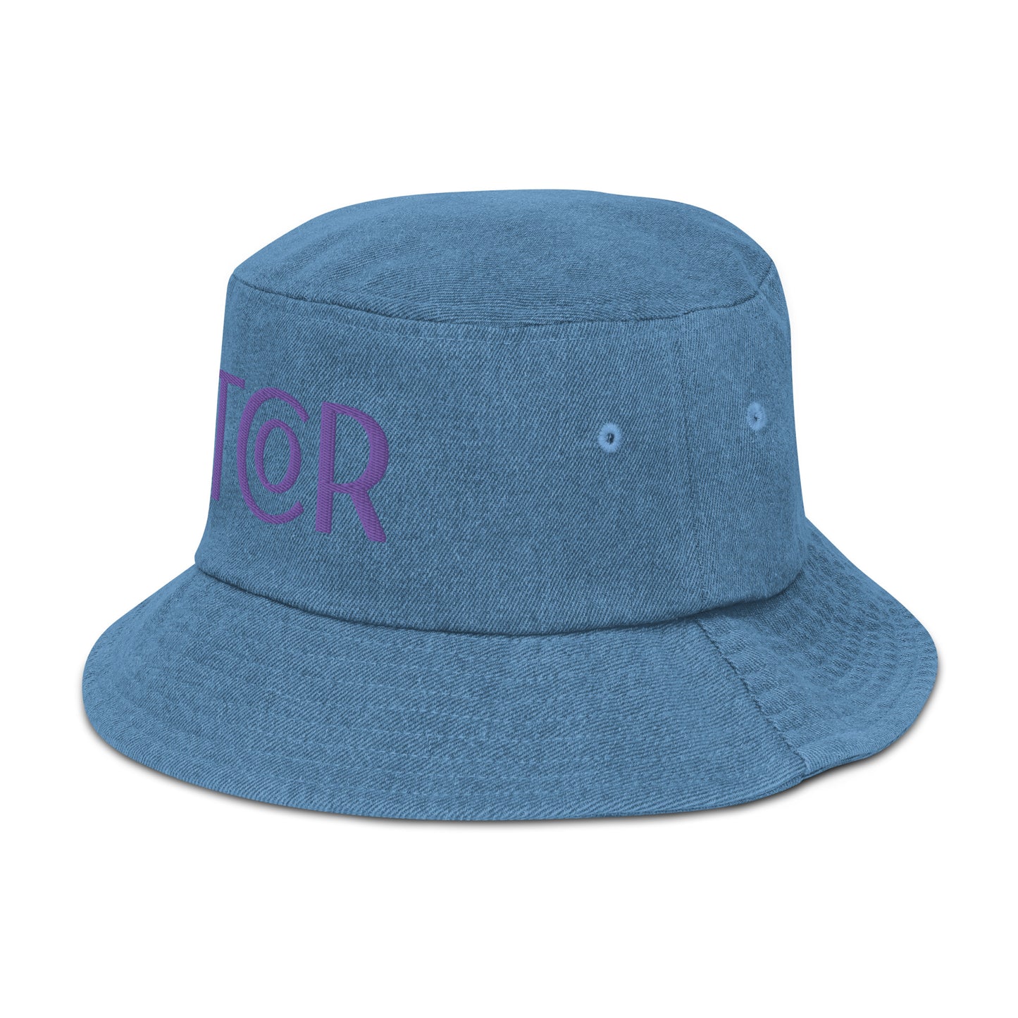 TCOR Purple Rain Denim Bucket Hat