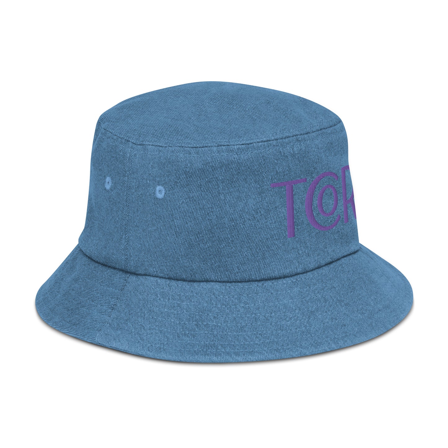 TCOR Purple Rain Denim Bucket Hat
