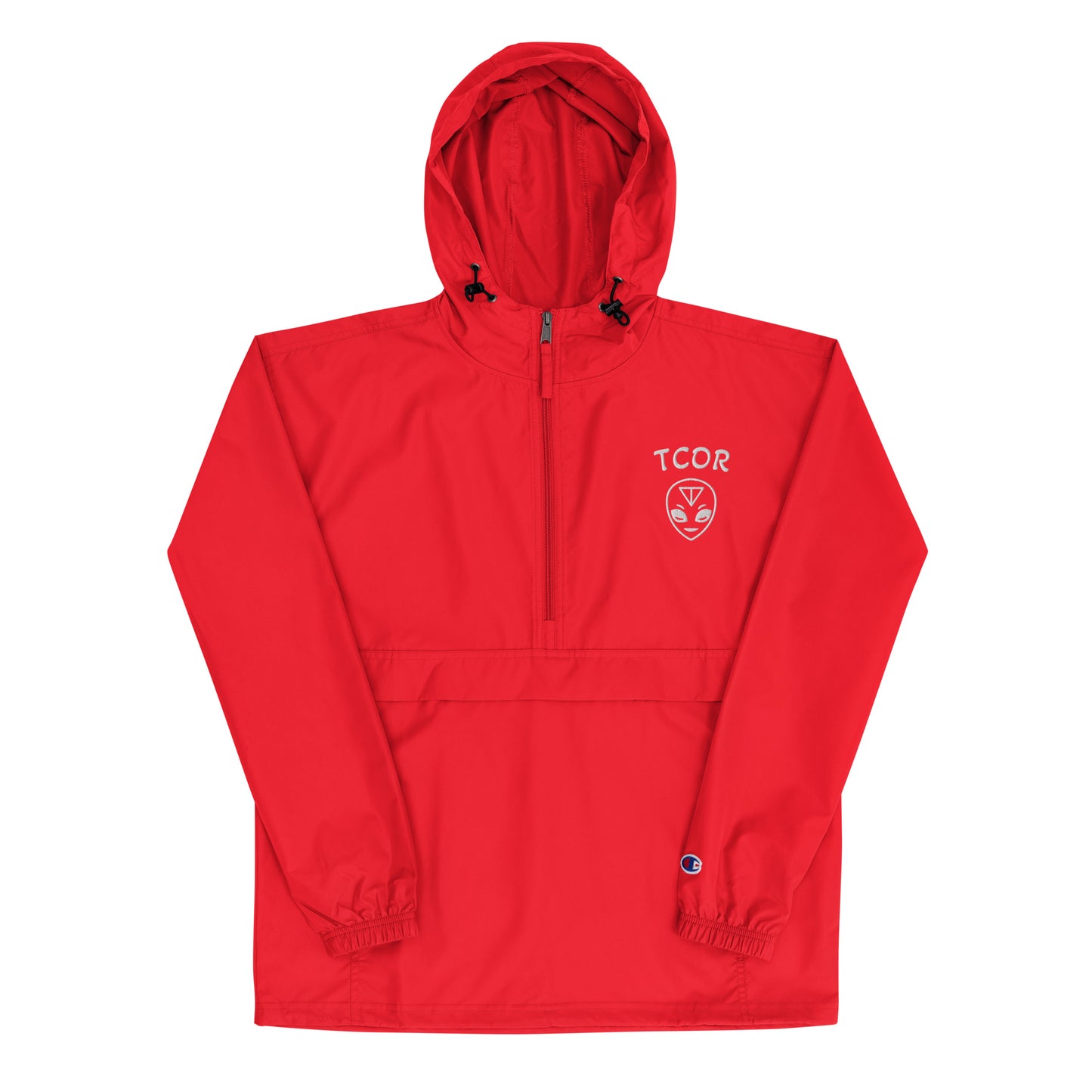 TCOR Embroidered Champion Packable Jacket